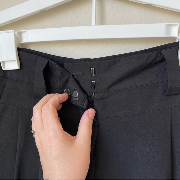 BCBG Sheer Capri Breezy Summer Pants Size 4 - Picture 6 of 15